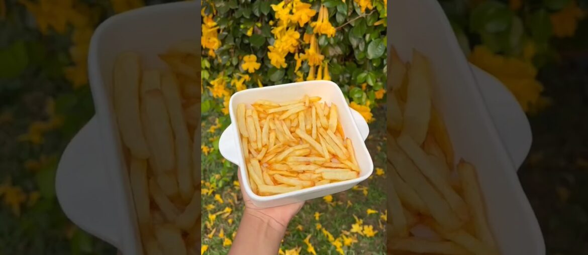 Air Fryer French Fries 🍟#frenchfries#airfryerfrenchfries #airfryerrecipes #youtubeshorts