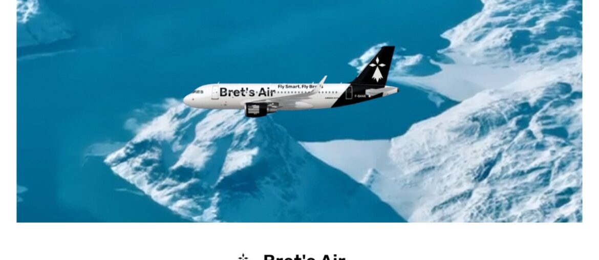 The first Breton international airline? Let me introduce "Bret's Air" ! (Airlines Simulator RP) 😬​🥳​