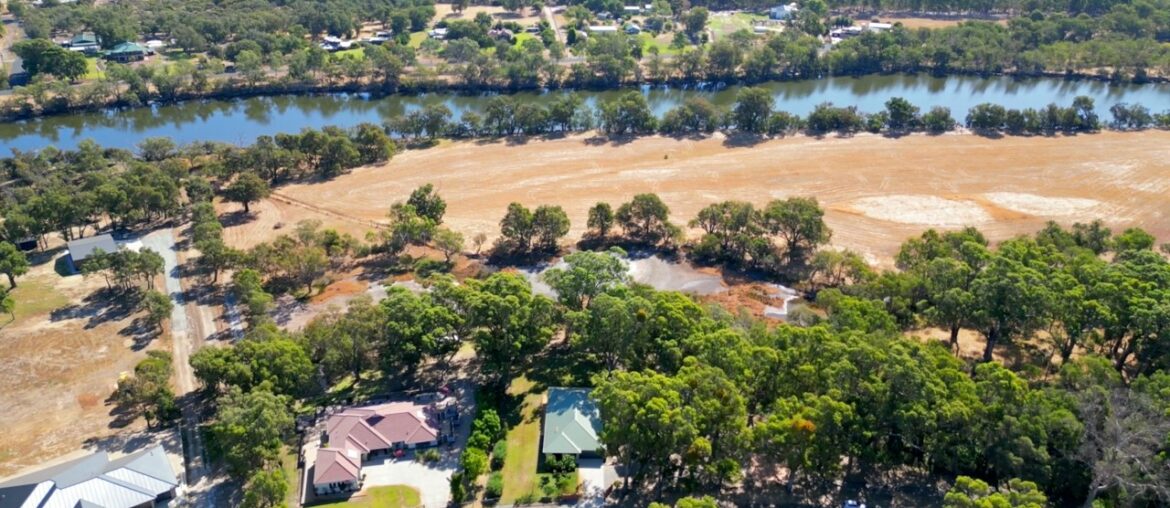 Rural Family Living Opposite the Murray River