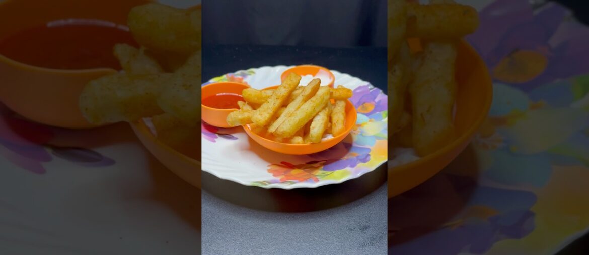 Street Style Crunchy French Fries ASMR #shorts #ytshorts #short #youtubeshorts #shortvideo #cooking