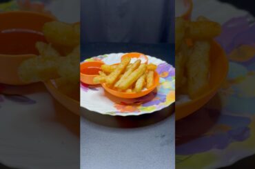 Street Style Crunchy French Fries ASMR #shorts #ytshorts #short #youtubeshorts #shortvideo #cooking