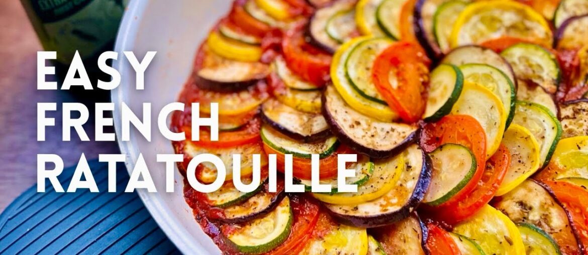 Easy French Ratatouille | Cozy vegetarian dinner recipe Easy French Ratatouille | Cozy vegetarian dinner recipe