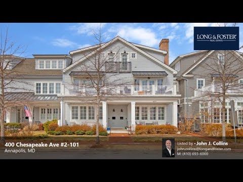Sale: 3 Beds – 3 Baths – 2566 sq ft – Annapolis – MD [$2,150,000] MLS #: MDAA2137608