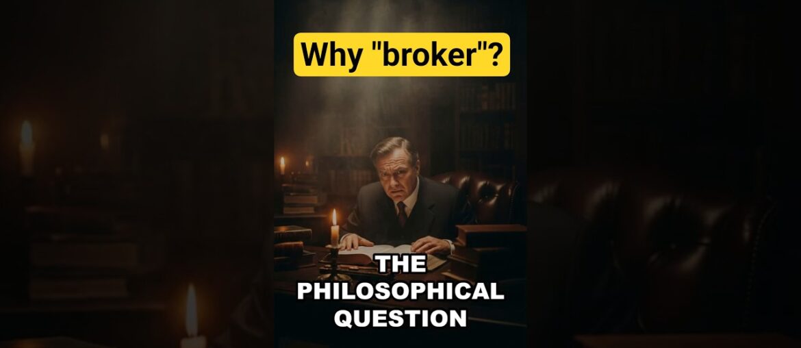 Why A Broker Is Called A Broke-er? 💸 #do7ok
