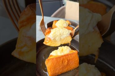 ふわっふわフレンチトースト🍞✨#福岡グルメ #japanesefood #shorts