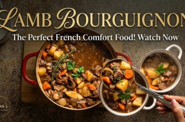 Lamb Bourguignon Reimagined: A One-Pan French Classic
