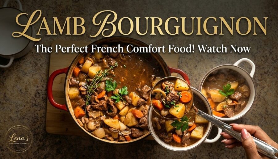 Lamb Bourguignon Reimagined: A One-Pan French Classic
