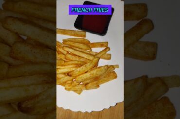 Crispy homemade French fries 🍟 | Easy snack recipe at home #cooking #shorts