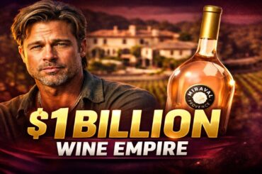 Brad Pitt's Secret $1 Billion Wine Empire Nobody Talks About | The Untold Story of Château Miraval