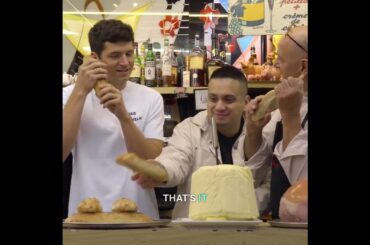 World's #1 Sandwich in Paris: Baguette, Butter, Ham! #shorts