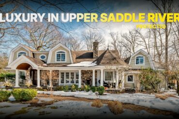 Luxury Home on 1 Private Acre in Upper Saddle River NJ | Full Tour