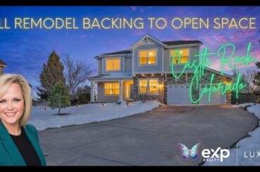 Custom Remodel Backing to Open Space | Castle Rock, CO