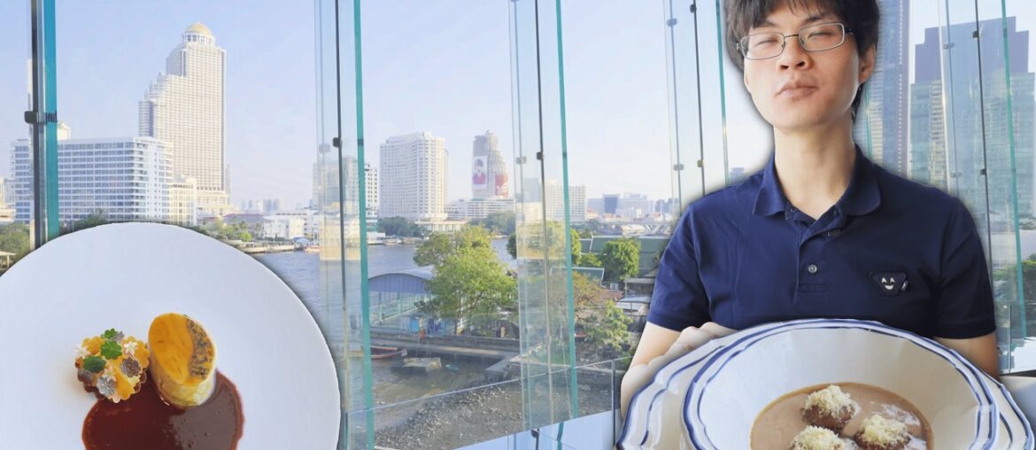 A Quiet French Meal by the Chao Phraya River of Bangkok