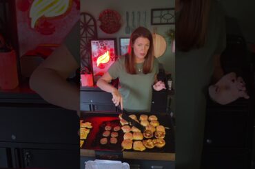 French Toast Breakfast Sliders on the Blackstone Griddle - Easy Family Recipe - Camping Meal Food