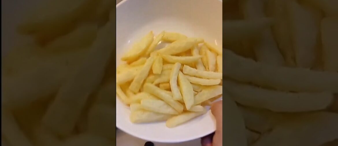 Perfect McDonald's style french fries 🍟 Recipe #food #shortsfeed #viral #mishaeasycooking #foodie