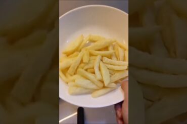 Perfect McDonald's style french fries 🍟 Recipe #food #shortsfeed #viral #mishaeasycooking #foodie