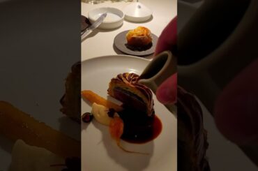 В МИШЛЕНОВСКОМ РЕСТОРАНЕ.   #michelin #strasbourg #france #travel #restaurantmichelin #restaurant