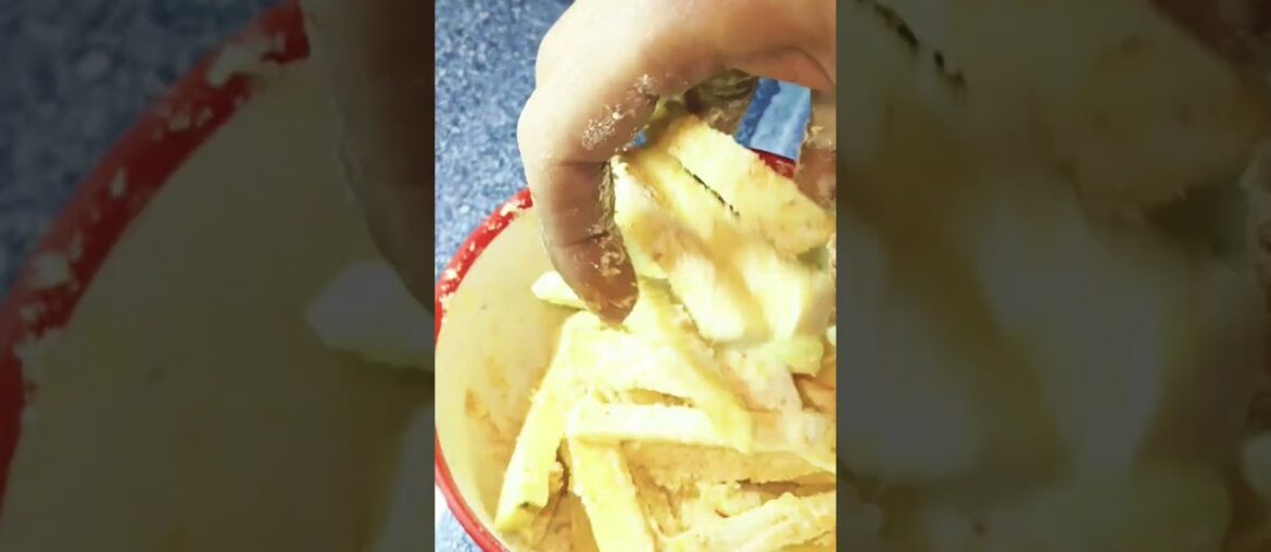 Tasty 🤤 homemade  French fries #recipe #shorts #viralvideo