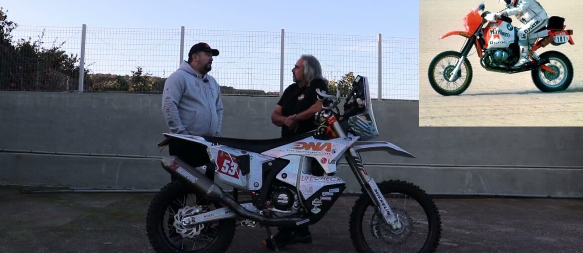 Vasilis Boudros , KTM rally dakar replica and Dakar race through the eys of the rider