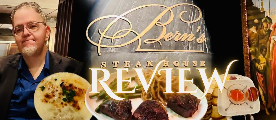 Bern's Steakhouse Review- a TAMPA CLASSIC- Cocktails, Caviar and PRIME STEAK.