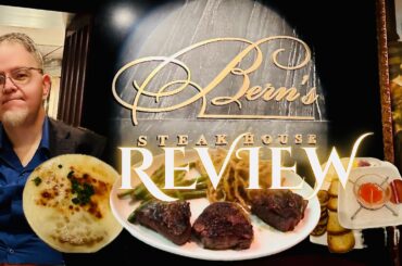 Bern's Steakhouse Review- a TAMPA CLASSIC- Cocktails, Caviar and PRIME STEAK.
