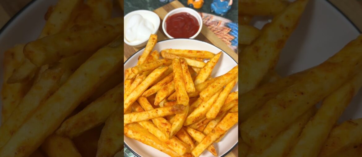 Sirf 10 Minute mein Market jaise Crispy French Fries 🍟#indianfood #trending #recipe #viralvideo