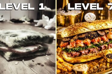 The 7 Levels of Sandwiches – From Sad Lunch to Gourmet Perfection
