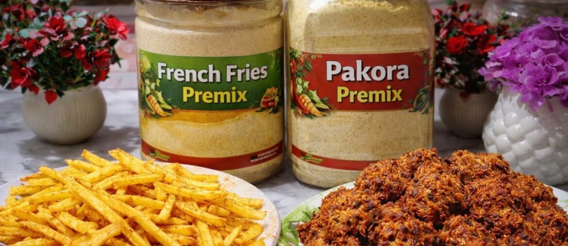Pakora And French fries Premix| Ramadan special Recipe|Make and store Pakora And French fries Premix Pakora And French fries Premix| Ramadan special Recipe|Make and store Pakora And French fries Premix