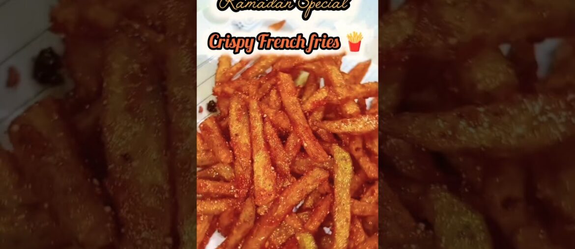 Ramadan Special Crispy potato french 🍟 fries 😋 ll #ramadanspecial #recipes #viral #ytshorts