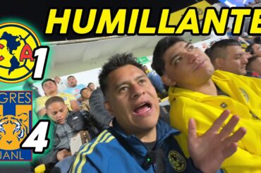 ¡LLANTO OVIPARO! Reacciones AMÉRICA 1-4 TIGRES Jornada 8 LIGA MX