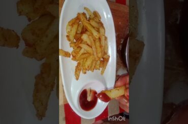 Crispy Aloo Finger Chips Recipe | Perfect French Fries at Home | Parmila ke Pakwan #shorts
