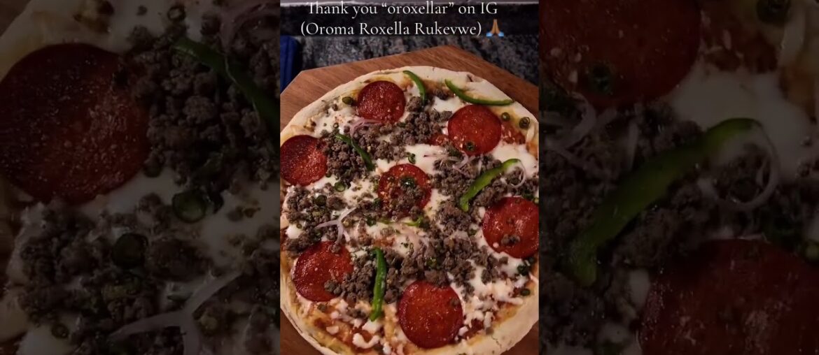 #gourmet #artisanal #frozenpizza #madeinnigeria #madewithlove