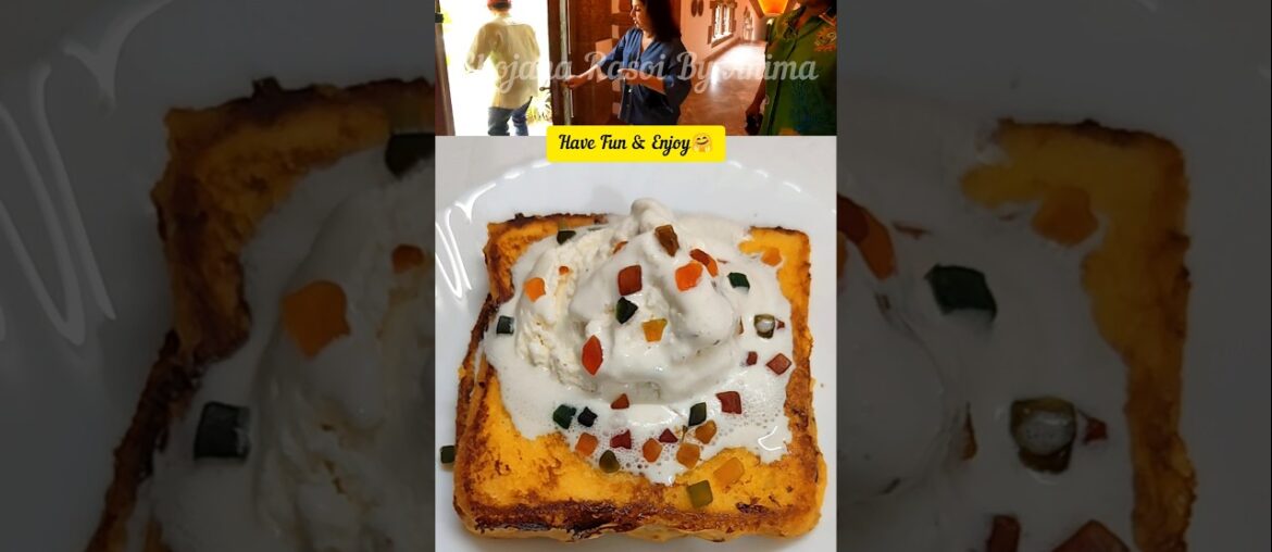 Eggless French Toast Recipe❤#shorts #farahkhan #trending #dessert #youtubeshorts Eggless French Toast Recipe❤#shorts #farahkhan #trending #dessert #youtubeshorts