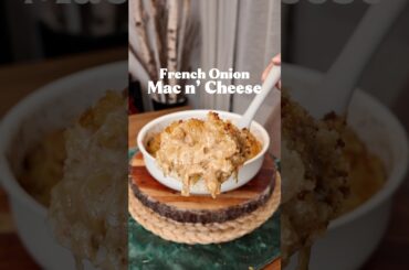 French Onion Mac ‘n Cheese 🧅🧀🔥