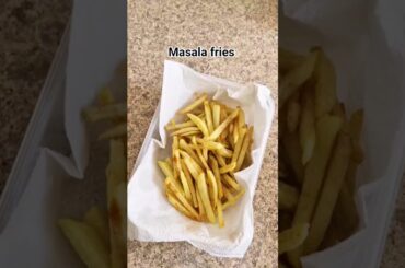 Crispy French Fries #recipe #shortsfeed #food #youtubeshorts