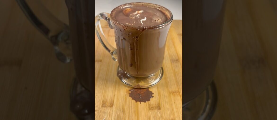 French Hot Chocolate next? #shorts #hot #chocolate #french #recipe
