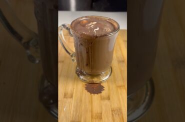 French Hot Chocolate next? #shorts #hot #chocolate #french #recipe