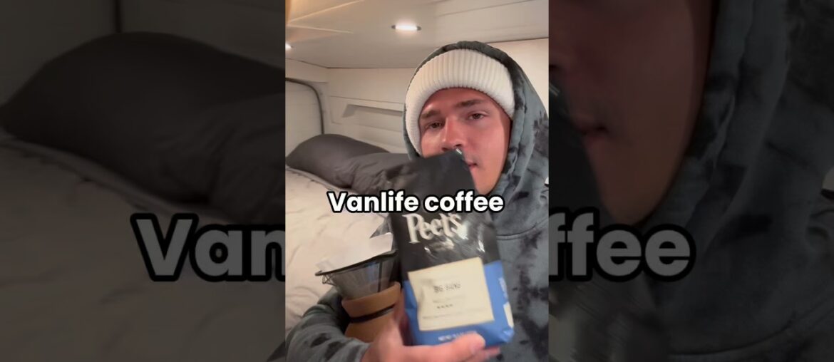 How I make coffee in my van #vanlife