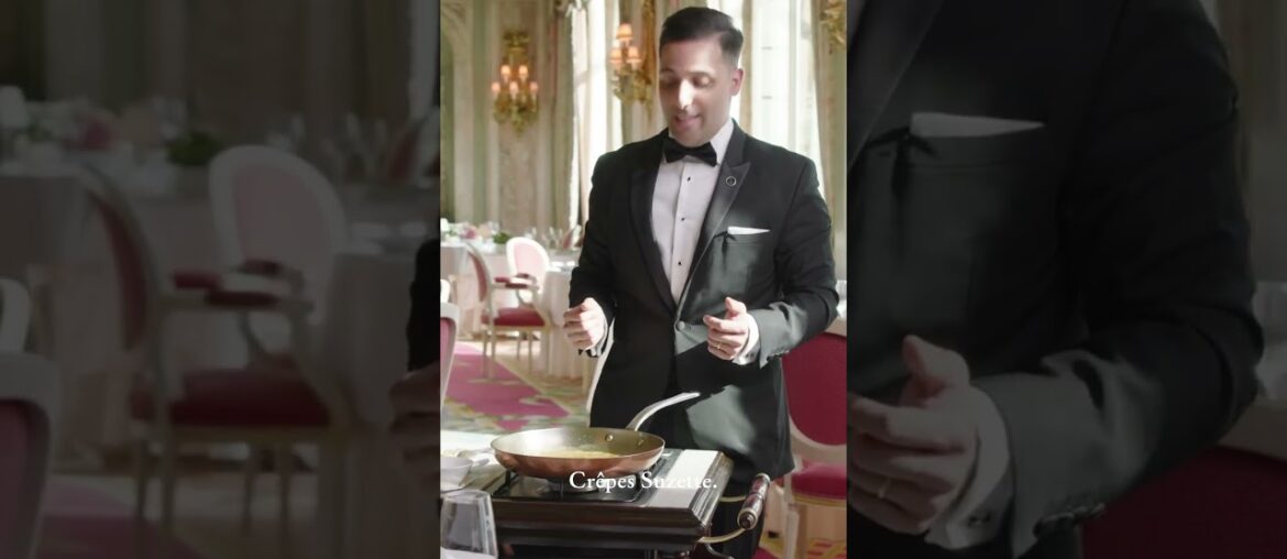 A Front Row Seat to Crêpes Suzette at The Ritz London