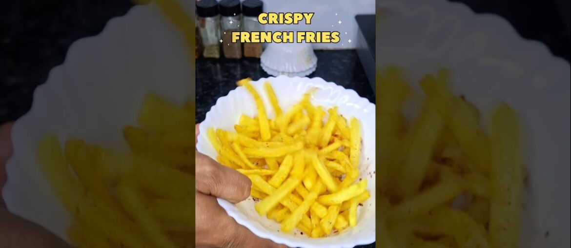 Cafe Style Crispy French Fries 🍟 #frenchfries #shorts #cooking #recipe #streetfood