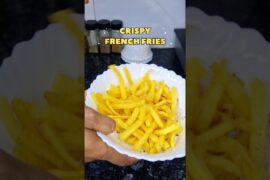 Cafe Style Crispy French Fries 🍟 #frenchfries #shorts #cooking #recipe #streetfood