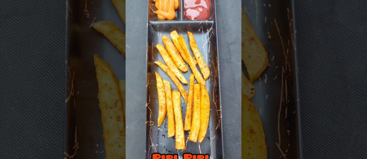 Piri Piri French Fries #shorts #recipe #trannding #iftarrecipe #potatofinger #snacksforkids #yt
