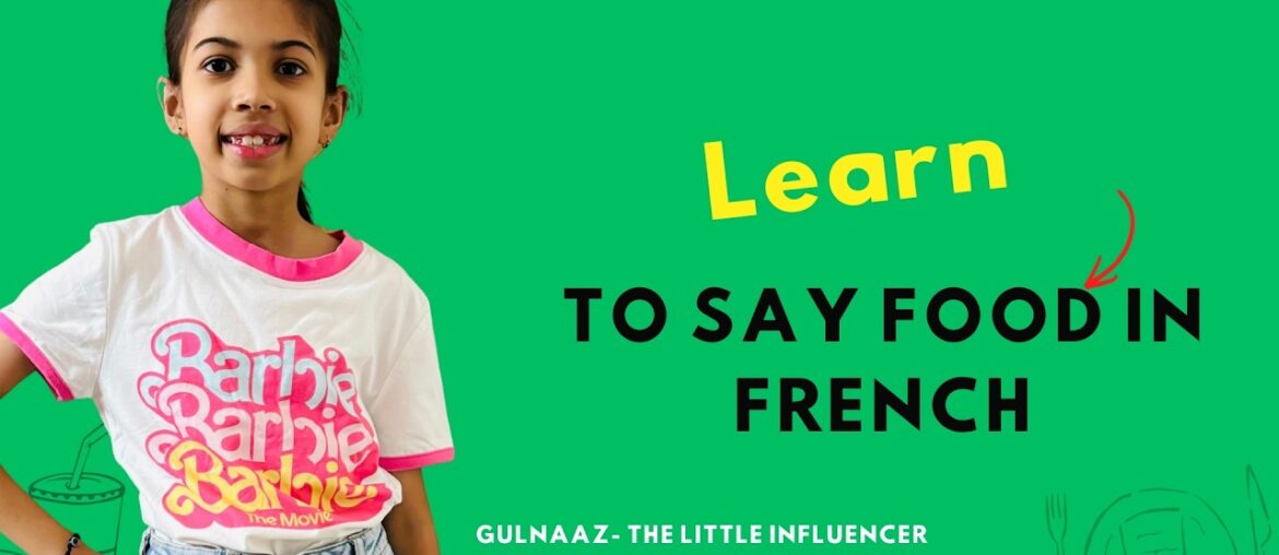 Learn French: Food Vocabulary | Lesson 11