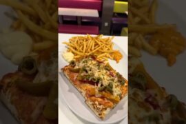 French Tacos Gratiné Poivrons & Olives #BR3 #tacos #eating #FrenchTacos #Tacos