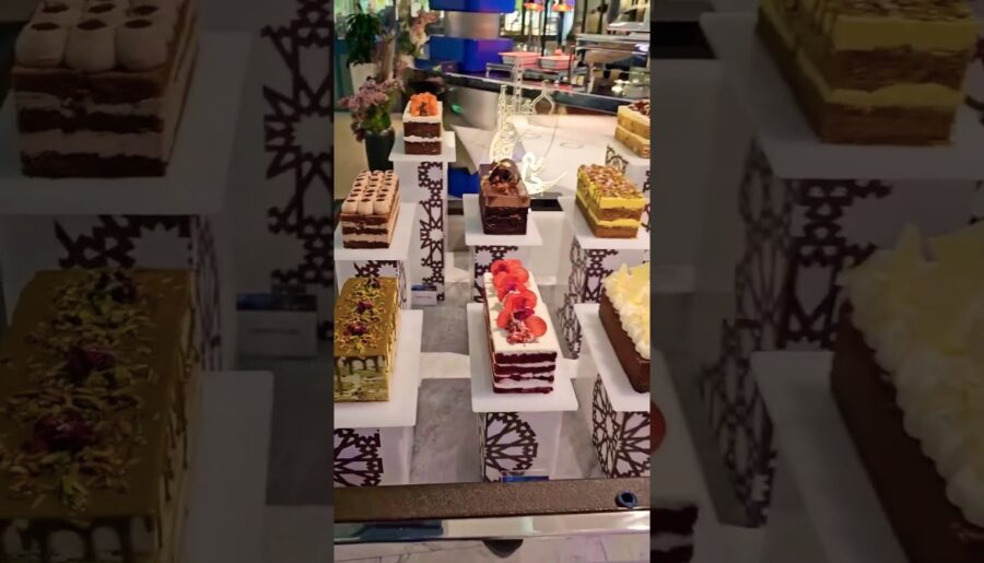 Cakes and Pastries display #shorts  #foodie  #dessertlovers  #pastry  #satisfying