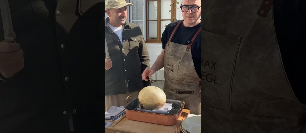 Huhn in der Blase - Max Stiegl 📍Gut Purbach #food #austria #fyp #shorts