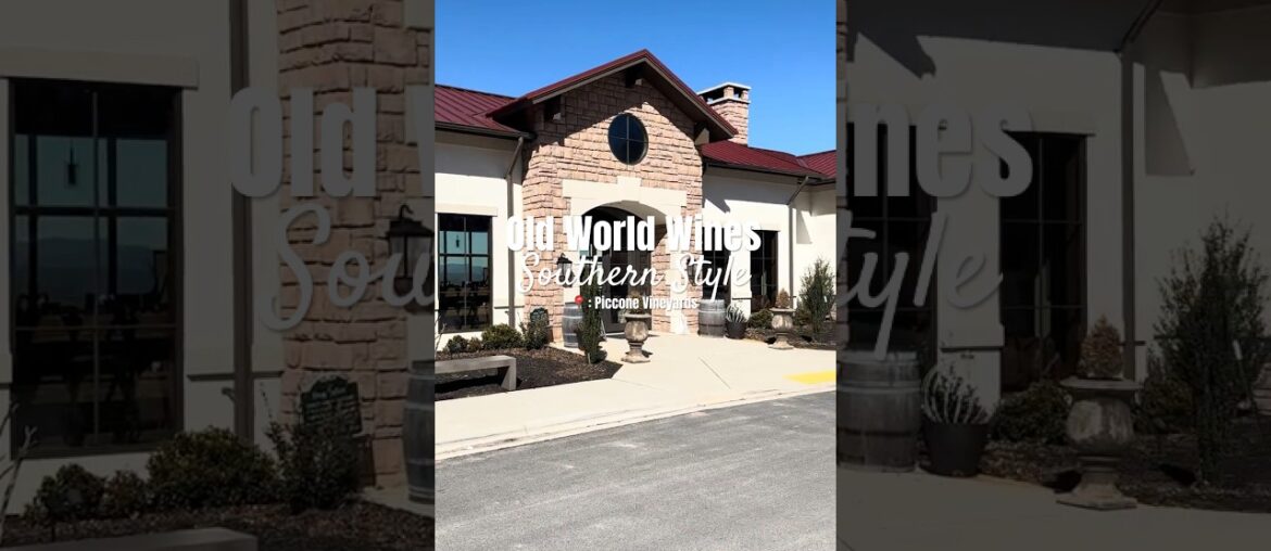 Piccone Vineyards | Old World Wine: Southern Style Piccone Vineyards | Old World Wine: Southern Style