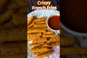 Crispy French Fries Recipe | Street Style French Fries at Home | Easy & Tasty Snack  #shorts  #food