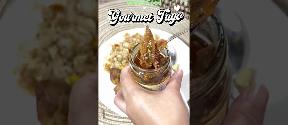 Gourmet Tuyo with Garlic Rice 🍚🌶️ | Perfect Match #gourmet #gourmetfood #sinangag #friedrice Gourmet Tuyo with Garlic Rice 🍚🌶️ | Perfect Match #gourmet #gourmetfood #sinangag #friedrice