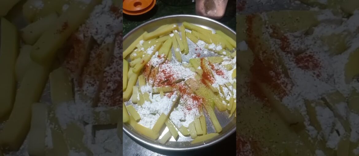French fries recipe #food #tasty #cooking #viral #viralshorts